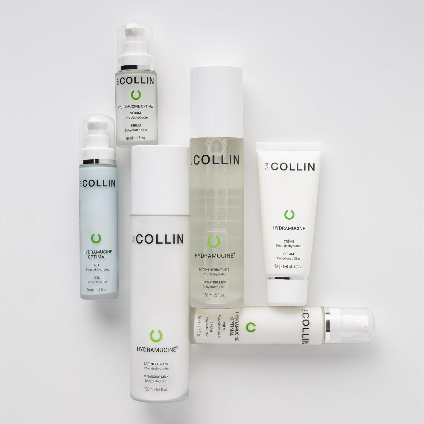 G.M. COLLIN Hydramucine Cleansing Milk | Gentle Dehydrated Skin Face Wash | Purify & Remove Makeup