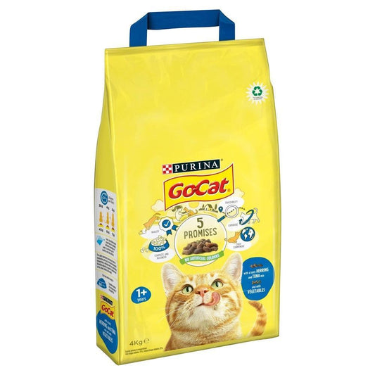 Go-Cat Comp Tuna, Herring & Vegetables 4kg