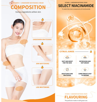 Go Ho Vitamin C Skin Whitening Cream | Brighten, Hydrate & Even Skin Tone