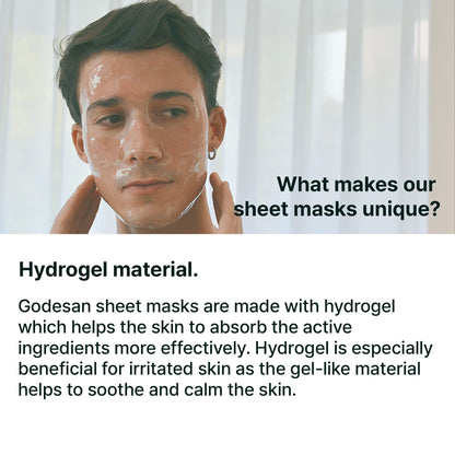 GODESAN Hydrogel Face Mask Pack 5pcs — Deep Moisture & Rich Collagen