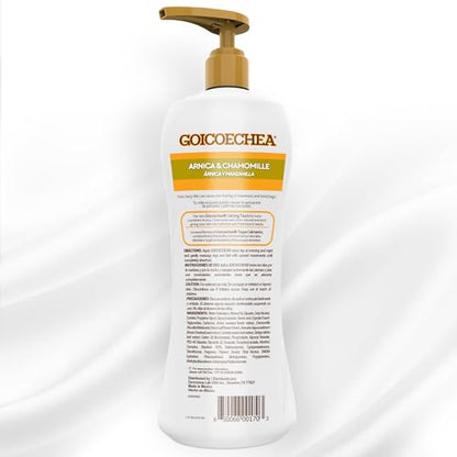 Goicoechea Body Lotion Variety Pack – Arnica and Chamomile, Collagen Elastin, Coconut Oil and Prickly Pear | 3 x 13.5 oz
