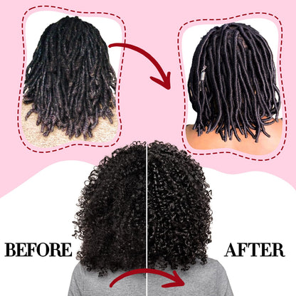 Goiple Rose Water for Locs Spray – Hydrating Scalp Moisturizer for Dreadlocks (2-Pack)