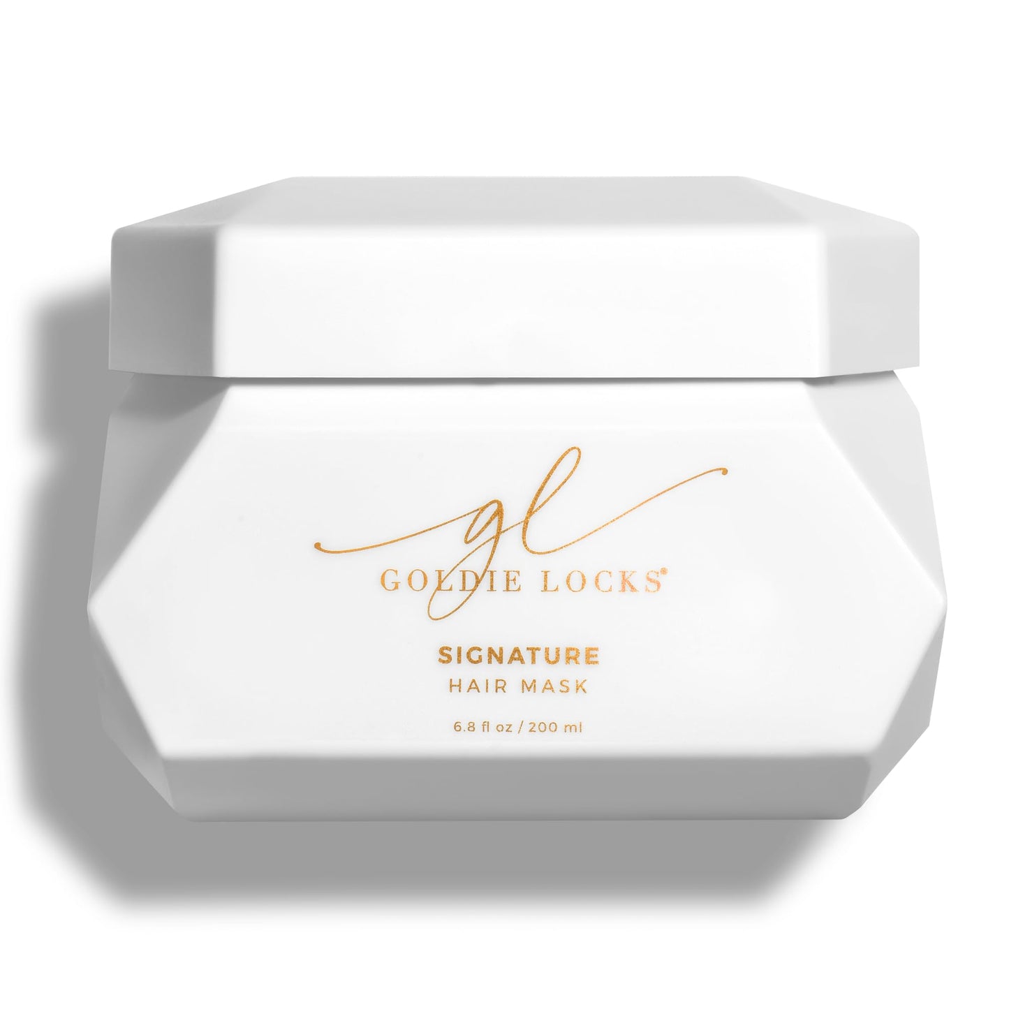 Goldie Locks Ultra Hydrating Hair Mask – Frizz Control, Deep Moisture & Shine | Safe for Color-Treated Hair & Extensions | Protein-Free | 6.8 fl oz
