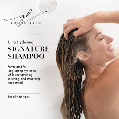 Goldie Locks Ultra Hydrating Shampoo - Sulfate-Free, Protein-Free, Color-Safe & Extensions Safe | 33.8 fl oz