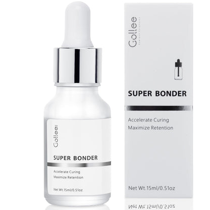 GOLLEEPRO Lash Bonder for Eyelash Extensions – Retention Sealant & Glue Accelerator 15ml