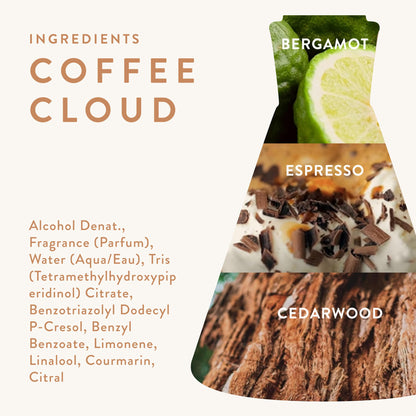 Good Chemistry Coffee Cloud Eau de Parfum – Long-Lasting Bergamot, Espresso & Cedarwood