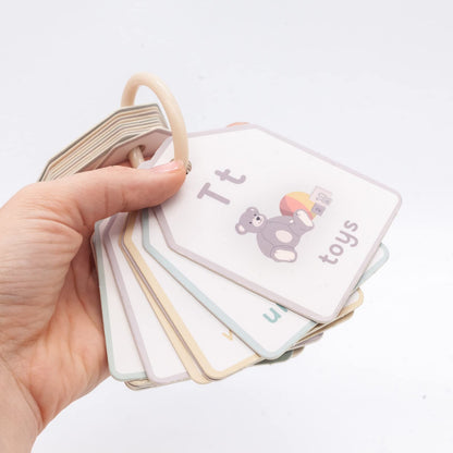 Good Ground Bible ABC Flash Cards – Preschool Alphabet & Phonics Ring Cards