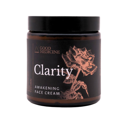 GOOD MEDICINE INTUITIVE SKINCARE Clarity Awakening Face Cream – Daily Hydrating Moisturizer with CoQ10 & Vitamin B3