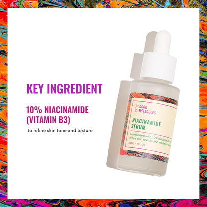 Good Molecules Niacinamide Serum Pack 2 – 60 ml total | Pore Refinement & Even Tone