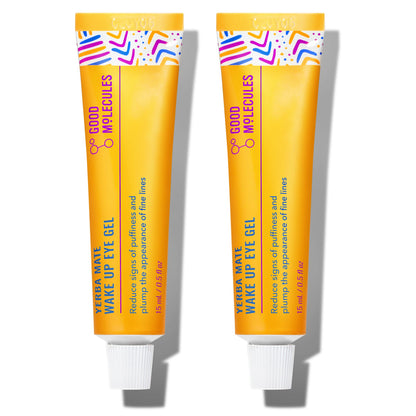 Good Molecules Yerba Mate Wake Up Eye Gel Pack (2 x 15 ml) – Hydrating Under-Eye Gel