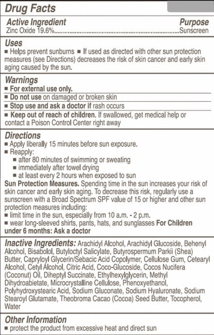 Goodspread Mineral Sunscreen SPF 50 (2-Pack) - Reef-Safe, Non-Nano Zinc Oxide, Water-Resistant, Hawaii Compliant