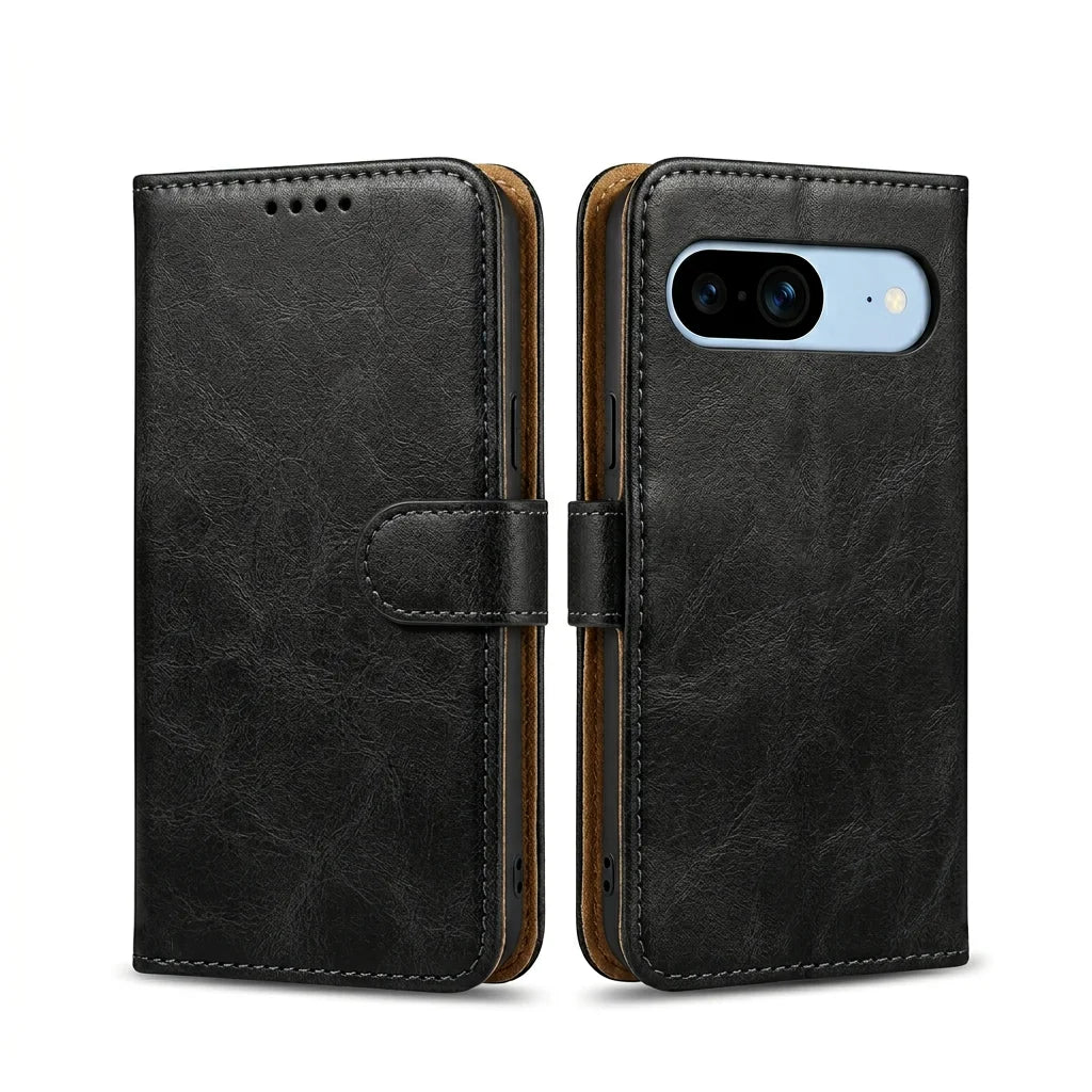 Google Pixel 7 Pro Book Flip Case Leather Wallet