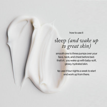 Goop Beauty Sleep Milk Serum — Nightly 10% Glycolic/Lactic Exfoliant with Hyaluronic Serum | 1 fl oz
