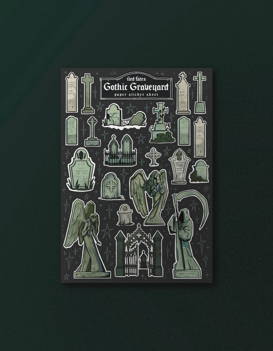 Gothic Graveyard - Sticker Sheet