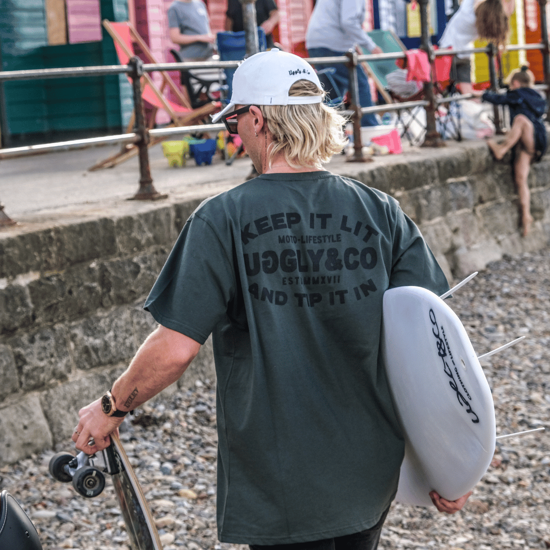 Green Keep it Lit' Tee