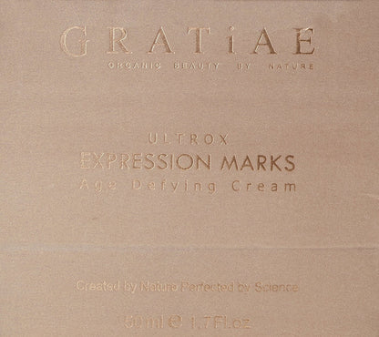Gratiae Organics Ultrox Expression Marks Anti-Wrinkle Cream – 1.7 oz