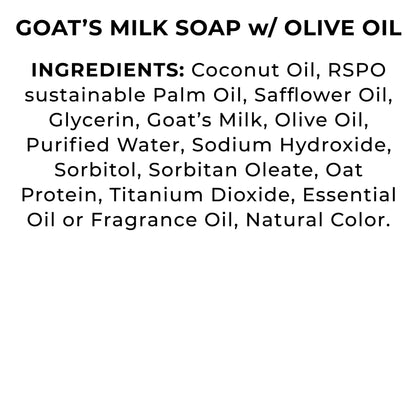 The Grecian Soap Company Goat Milk & Olive Oil Soap Bar – Lavender 3-Pack