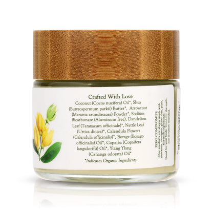 Green Forest Lady Pure Organic Deodorant – Aluminum-Free, Copaiba & Ylang Ylang, Vegan, 2 oz