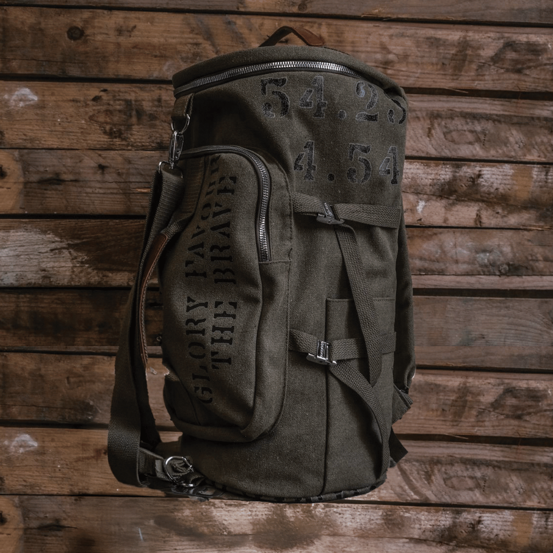 Green 'Aviation' Duffle Bag