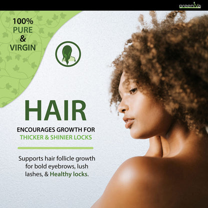 GreenIVe 100% Pure Castor Oil – Cold-Pressed, Hexane-Free (8 Fl Oz)