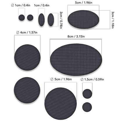 Repair Patches (30+ Colours) for Puffer Jackets, Tents, Upholstery - Stick On, Waterproof, Tear-Cold-Heat-Resistant