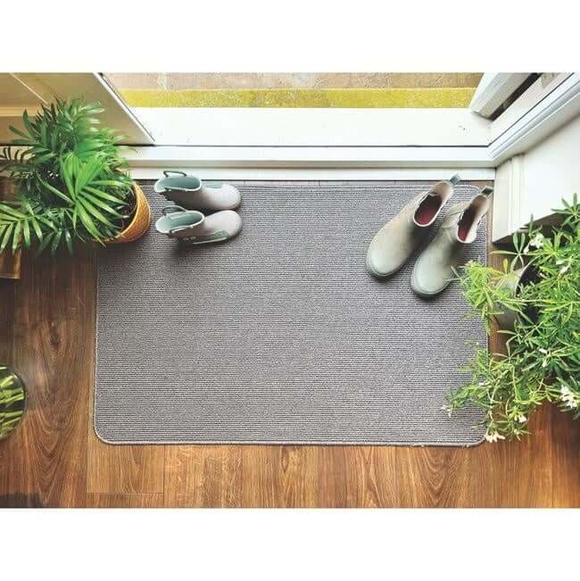 Washable Mat and Runners Plain Design