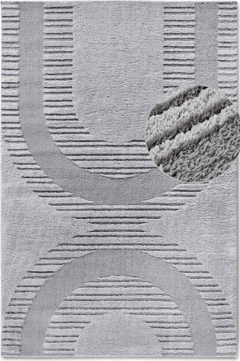 High Pile Rug Bartoux – Soft Geometric Shaggy Rug