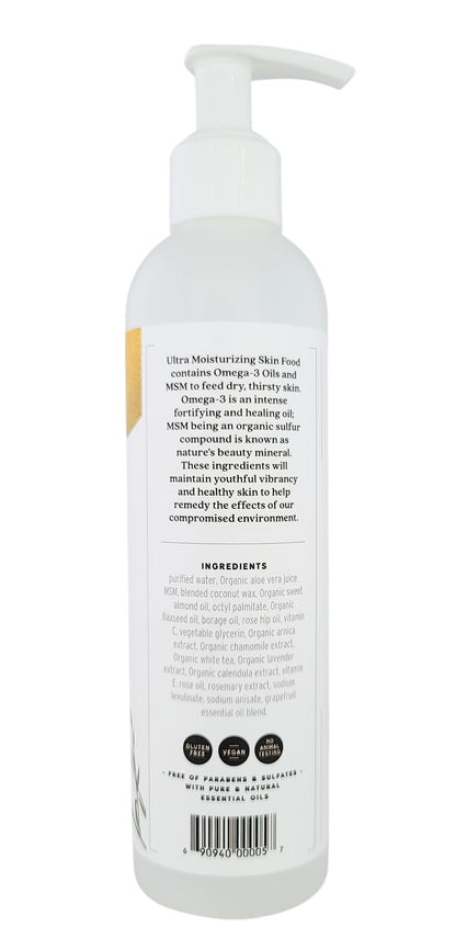 Griffin Remedy Omega-3 Body Lotion – Grapefruit & MSM, Ultra Moisturizing, All-Natural, Paraben & Sulfate Free, 8 fl oz