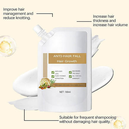 Grospe Anti-Hair Fall Shampoo | Nourishing Botanical Blend for All Hair Types – 3.52 oz