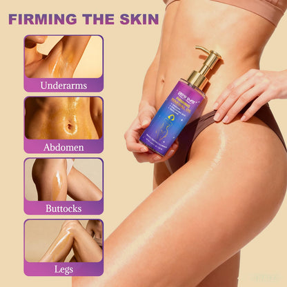 GROW DATE Body Firming Oil – Luxury After Shower Body Oil with Lavender | 4 fl oz