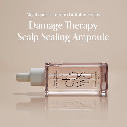 Growus Damage Therapy Scalp Ampoule – Protein & Seaweed Complex, Bulgarian Rose