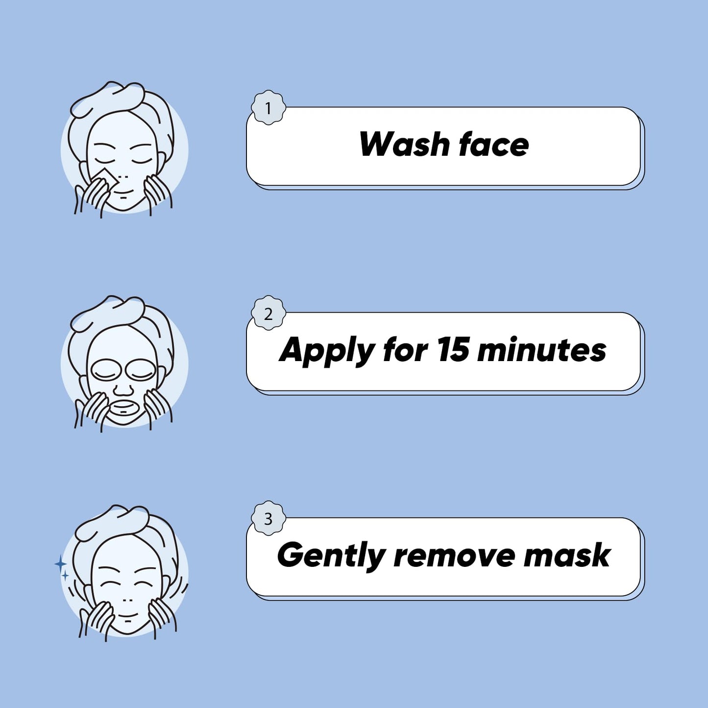 GUOYAOLIFU 24 Pack Serum Sheet Masks | Hydrating & Nourishing Facial Masks for All Skin Types