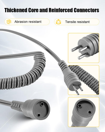 GUQVKI Nail Drill Motor Power Cord for Mani-Pro KP60 – Flexible, Durable Cable