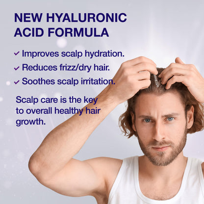 Guyology Labs Hair Growth Serum – 4% AnaGain™, Biotin & Caffeine | Dermatologist Recommended