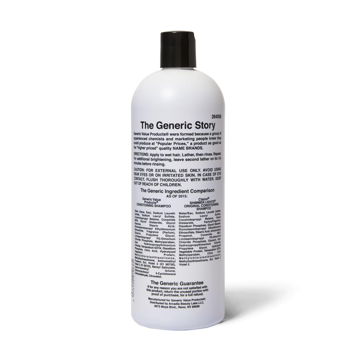 GVP Conditioning Purple Shampoo – Tones Brassiness, Brightens Highlights, Removes Yellow Tones (33.8 oz) | Generic Value Products
