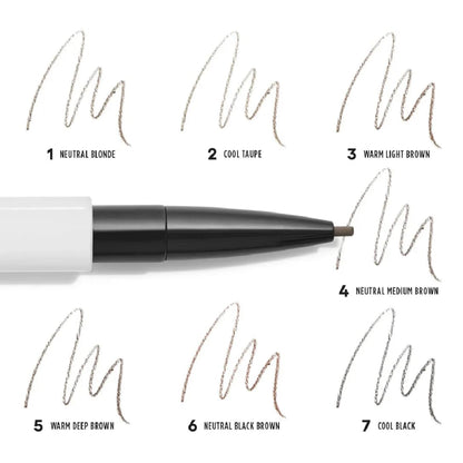 GXVE Hella On Point Ultra-Fine Brow Pencil #3 Warm Light Brown – Precise, Natural Brow Definition