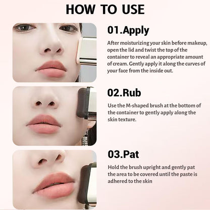 Gymfber Korean Foundation Stick #3 Warm Skin – Waterproof 2-in-1 Foundation & Concealer