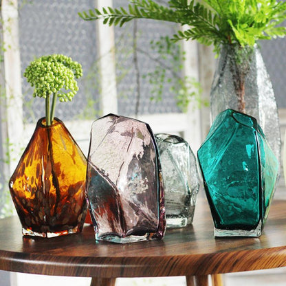 H2 Home Decoration, A Set Of Three Glass Vax