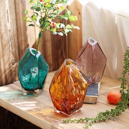 H2 Home Decoration, A Set Of Three Glass Vax