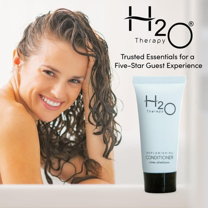 H2O Therapy Travel-Size Conditioner for Hotels, 0.85 oz — Case of 300