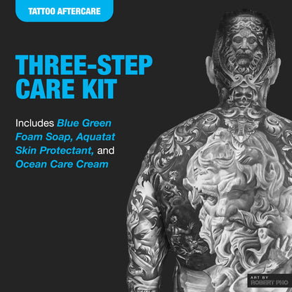 H2Ocean Extreme Tattoo Aftercare Kit – 3-Step Healing with Sea Minerals