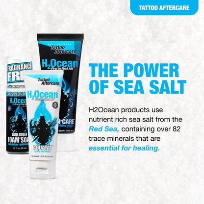 H2Ocean Extreme Tattoo Aftercare Kit – 3-Step Healing with Sea Minerals