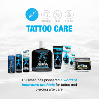 H2Ocean Surfers Choice SPF 50 Spray – Tattoo Aftercare & Quick-Dry UV Protection (6 oz)