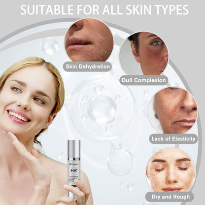 HACIRFE HA Rejuvenating Hydrator – Hyaluronic Acid Serum with Ceramides & Niacinamide