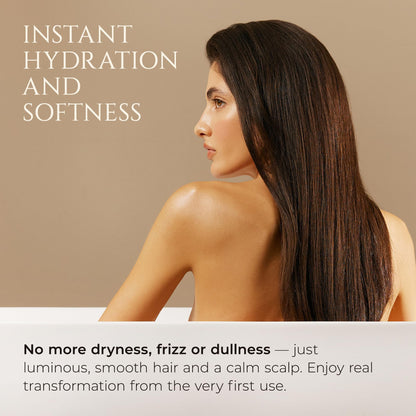 HADAT Hydro Nourishing Moisture Shampoo – Salon-Grade, Sulfate-Free Hydration for Dry, Frizzy or Color-Treated Hair