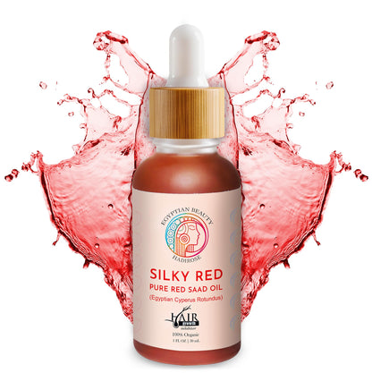 Hadirose 100% Egyptian Cyperus Rotundus Red Saad Oil – All Natural Hair Removal Oil | Made in USA