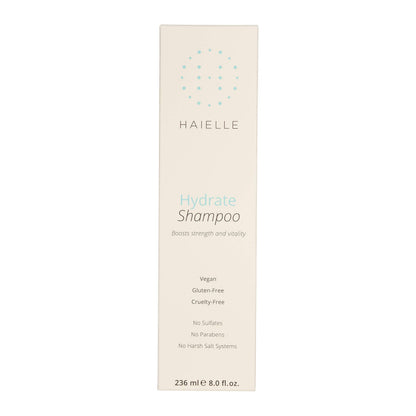 HAIELLE Hydrate Shampoo – 236 ml | Vegan, Cruelty-Free, Sulfate-Free Hydration