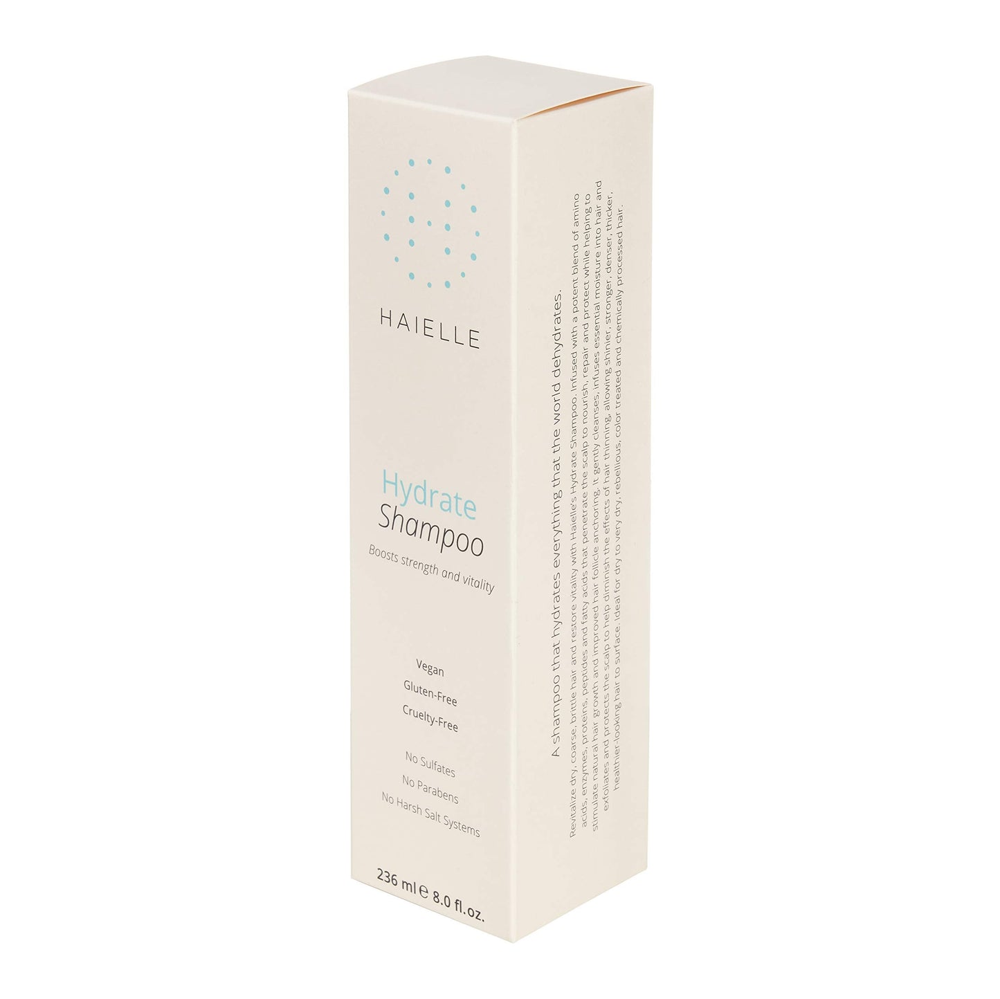 HAIELLE Hydrate Shampoo – 236 ml | Vegan, Cruelty-Free, Sulfate-Free Hydration
