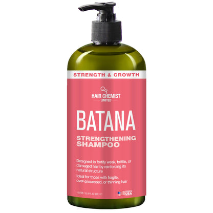 Hair Chemist Batana Strengthening Shampoo 33.8 oz | Strengthen & Nourish Hair