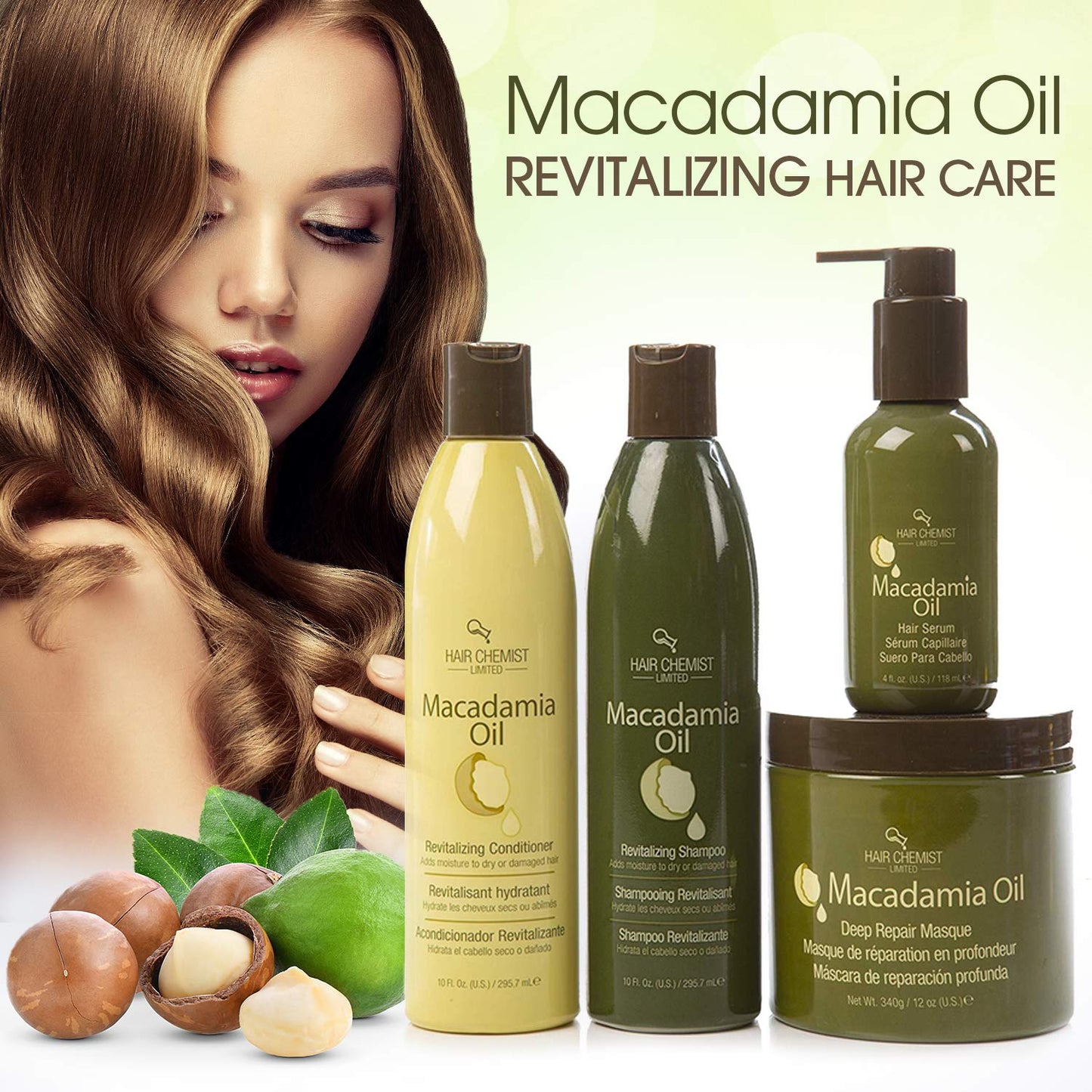 Hair Chemist Coconut Oil Serum 4oz (Pack of 2) – Nourish Scalp & Shine